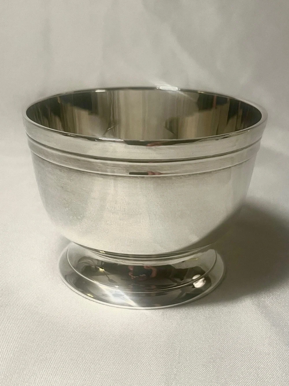 Silver-plate Small Bowl | Leonard Silver Co. EPNS | Paul Revere